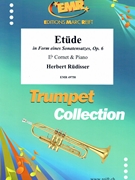 Etude by Rudisser Herbert for Eb Cornet and Piano (Eb Cornet and Piano)