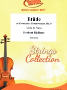 Etude by Rudisser Herbert for Viola and Piano (Viola and Piano)