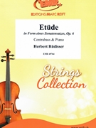 Etude by Rudisser Herbert for Contrabass and Piano (Contrabass and Piano)