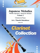 Japanese Melodies Vol. 2 by Dokshitser Timofei for Clarinet and Piano (Clarinet and Piano)