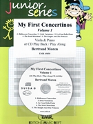My First Concertinos Volume 1 by Moren Bertrand for Viola and Piano (Viola and Piano (+ Play Back / Play Along CD optional))