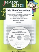 My First Concertinos Volume 1 by Moren Bertrand for Contrabass w/ Audio (Contrabass and CD Play Back / Play Along)