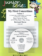 My First Concertinos Volume 2 by Moren Bertrand for Bass Clarinet w/ Audio (Bass Clarinet and CD Play Back / Play Along)