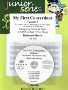 My First Concertinos Volume 2 by Moren Bertrand for Cornet and Piano (Cornet and Piano (+ Play Back / Play Along CD optional))