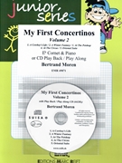 My First Concertinos Volume 2 by Moren Bertrand for Eb Cornet w/ Audio (Eb Cornet and CD Play Back / Play Along)