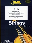 Aria by Bach Johann Sebastian - Scott Richards - for Tuba and String Orchestra (Tuba and String Orchestra)