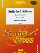 Suite in 3 Satzen by Scheidt Samuel - Rinner Adi - for 2 Trumpets Horn and 2 Trombones (2 Trumpets Horn and 2 Trombones)