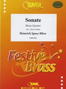 Sonate by Biber Heinrich Ignaz Franz - Horst Hofer - for 2 Trumpets Horn Trombone and Tuba (2 Trumpets Horn Trombone and Tuba)