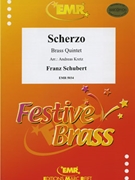 Scherzo by Schubert Franz - Kretz Andreas - for 2 Trumpets Horn Trombone and Tuba (2 Trumpets Horn Trombone and Tuba)