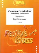 Canzona Capricciosa by Sturzenegger Kurt for 2 Trumpets 2 Trombones (2 Trumpets 2 Trombones)