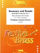 Romance & Rondo by Mozart Wolfgang Amadeus - Frackenpohl Arthur - for 2 Trumpets Horn Trombone and Tuba (2 Trumpets Horn Trombone and Tuba)