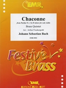 Chaconne by Bach Johann Sebastian - Frackenpohl Arthur - for 2 Trumpets Horn Trombone and Tuba (2 Trumpets Horn Trombone and Tuba)