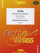 Aria Tralaschia pur di piangere by Scarlatti Alessandro - Stone Jeffrey - for 2 Trumpets Horn Trombone and Tuba (2 Trumpets Horn Trombone and Tuba)