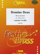 Domine Deus by Vivaldi Antonio Lucio - Stone Jeffrey - for 2 Trumpets Horn Trombone and Tuba (2 Trumpets Horn Trombone and Tuba)