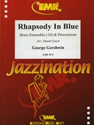 Rhapsody In Blue by Gershwin George - Guyot Daniel - for 4 Trumpets Horn 4 Trombones and Tuba (4 Trumpets Horn 4 Trombones and Tuba (+ Percussion))