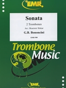 Sonata by Bononcini Giovanni Battista - Slokar Branimir - for 2 Trombones (2 Trombones)