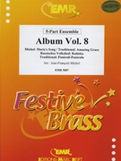Quintett Album Vol. 08 by Michel Jean-Francois for 2 Trumpets Horn Trombone and Tuba (2 Trumpets Horn Trombone and Tuba (Percussion optional))