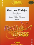 Ouverture C-Dur by Telemann Georg Philipp - Horst Hofer - for 2 Trumpets Horn Trombone and Tuba (2 Trumpets Horn Trombone and Tuba)