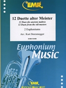 12 Duette alter Meister by Sturzenegger Kurt for 2 Euphoniums (2 Euphoniums)