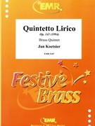 Quintetto Lirico by Koetsier Jan for 2 Trumpets Horn Trombone and Tuba (2 Trumpets Horn Trombone and Tuba)