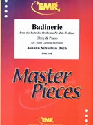 Badinerie by Bach Johann Sebastian - Mortimer John Glenesk - for Oboe and Piano (Oboe and Piano)