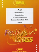 Air from Suite # 3 by Bach Johann Sebastian - Mortimer John Glenesk - for 2 Trumpets Horn Trombone and Tuba (2 Trumpets Horn Trombone and Tuba)