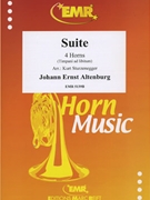 Suite by Altenburg Johann Ernst - Sturzenegger Kurt - for 4 Horns (4 Horns (+ Timpani))
