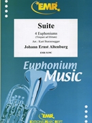 Suite by Altenburg Johann Ernst - Sturzenegger Kurt - for 4 Euphoniums (4 Euphoniums (+ Timpani))