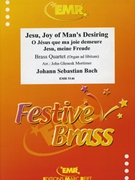 Jesu Joy of Man's Desiring by Bach Johann Sebastian - Mortimer John Glenesk - for 2 Trumpets Horn and Trombone (2 Trumpets Horn and Trombone)