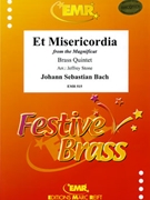 Et Misericordia by Bach Johann Sebastian - Stone Jeffrey - for 2 Trumpets Horn Trombone and Tuba (2 Trumpets Horn Trombone and Tuba)