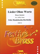 Lieder Ohne Worte by Mendelssohn Felix - Stone Jeffrey - for 2 Trumpets Horn Trombone and Tuba (2 Trumpets Horn Trombone and Tuba)