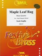 Maple Leaf Rag by Joplin Scott - Michel Jean-Francois - for 2 Cornets Eb Horn and Euphonium (2 Cornets Eb Horn and Euphonium)