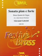 Sonata pian e forte by Gabrieli Giovanni - Mortimer John Glenesk - for 2 Cornets Eb Horn Euphonium and Piano (2 Cornets Eb Horn Euphonium and Piano (Organ))