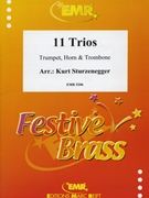 11 Trios by Sturzenegger Kurt for Trumpet (Trumpet (Cornet) Althorn and Trombone)