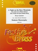 A Night On The Bare Mountain by Mussorgsky Modest - Mortimer John Glenesk - for 2 Trumpets Horn Trombone and Tuba (2 Trumpets Horn Trombone and Tuba)