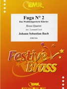 Fuga # 02 by Bach Johann Sebastian - Cecil Leonard - for 2 Trumpets Trombone and Tuba (2 Trumpets Trombone and Tuba)