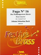 Fuga # 16 by Bach Johann Sebastian - Cecil Leonard - for 2 Trumpets Horn and Trombone (2 Trumpets Horn and Trombone)