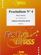 Praeludium # 4 by Bach Johann Sebastian - Cecil Leonard - for 2 Trumpets Trombone and Euphonium (2 Trumpets Trombone and Euphonium)