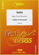 Suite For Brass Trio by Frackenpohl Arthur for Brass Trio (Br Trio)