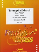 Triumphal March by Verdi Giuseppe - Mortimer John Glenesk - for 2 Trumpets Horn and 2 Trombones (2 Trumpets Horn and 2 Trombones)
