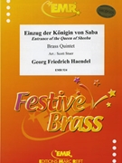 Einzug der Konigin von Saba by Handel George Frideric - Scott Stuer - for 2 Trumpets Horn Trombone and Tuba (2 Trumpets Horn Trombone and Tuba)