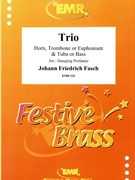 Trio by Fasch Johann Friedrich - Hansjorg Profanter - for Horn Trombone and Tuba (Horn Trombone and Tuba)