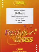 Ballade by Grieg Edvard - James Ifor - for 4 Trumpets Horn 4 Trombones and Tuba (4 Trumpets Horn 4 Trombones and Tuba)