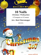 10 Noels by Sturzenegger Kurt for 4 Cornets (4 Cornets)