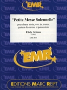 Petite Messe solennelle by Debons Eddy for 2 Trumpets 2 Trombones and Chorus (2 Trumpets 2 Trombones and Chorus)