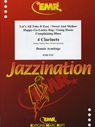 5 Jazzinations by Armitage Dennis for 4 Clarinets and Piano (4 Clarinets and Piano)