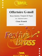Offertoire by Franck Cesar - Carbow Ekkehard - for 2 Trumpets Horn Trombone Tuba Organ and Timpani (2 Trumpets Horn Trombone Tuba Organ and Timpani)