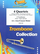 4 Quartets by Michel Jean-Francois for 4 Trombones and Piano (4 Trombones and Piano)
