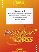 Sonata 1 & 28 by Pezel Johann Christoph - Drechsler Hans-Joachim - for 4 Trumpets Horn 3 Trombones and Tuba (4 Trumpets Horn 3 Trombones and Tuba)