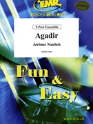 Agadir by Naulais Jerome for 5 - Part Ensemble (5 - Part Ensemble (Keyboard Drums and Percussions optional))